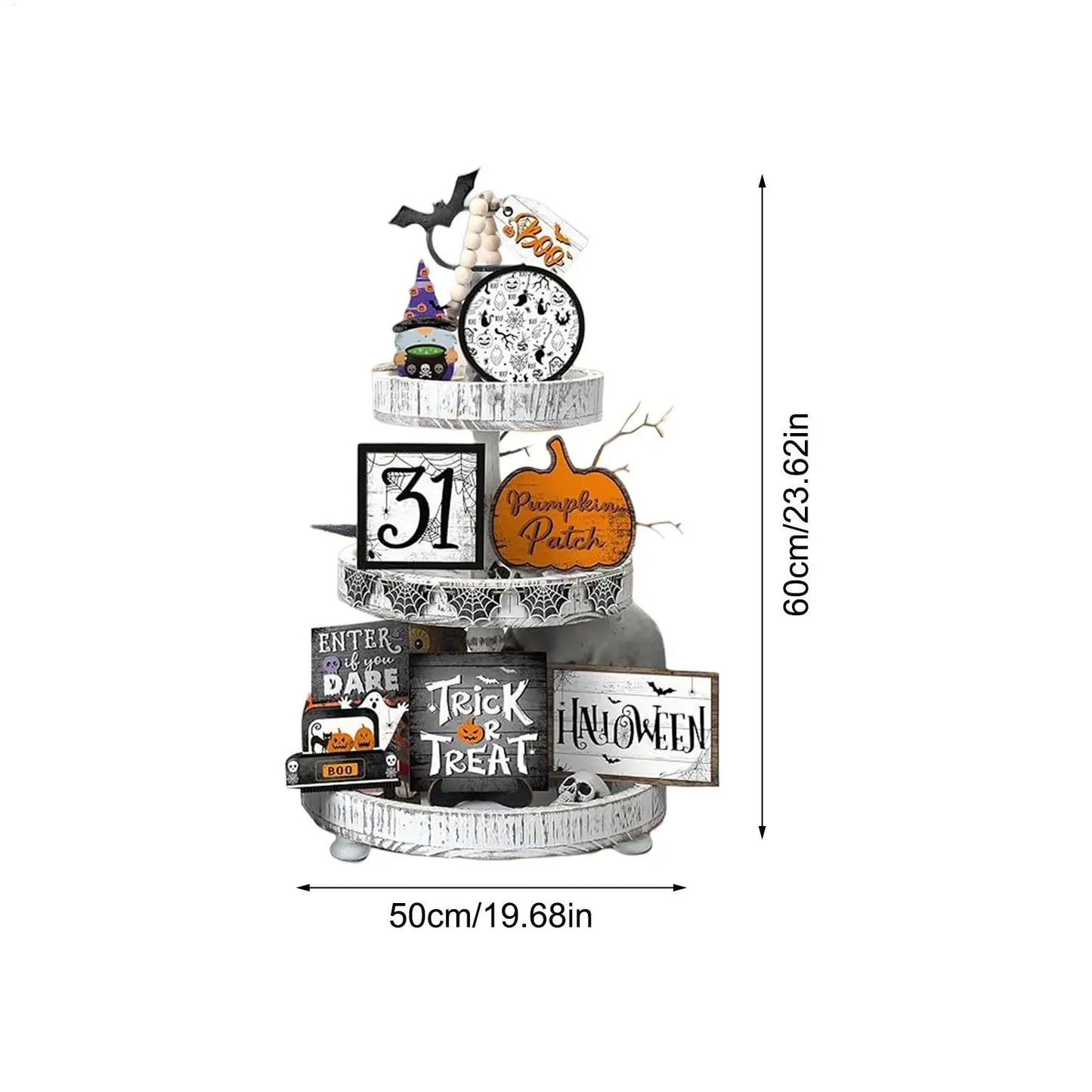 Halloween Tiered Tray Decorations