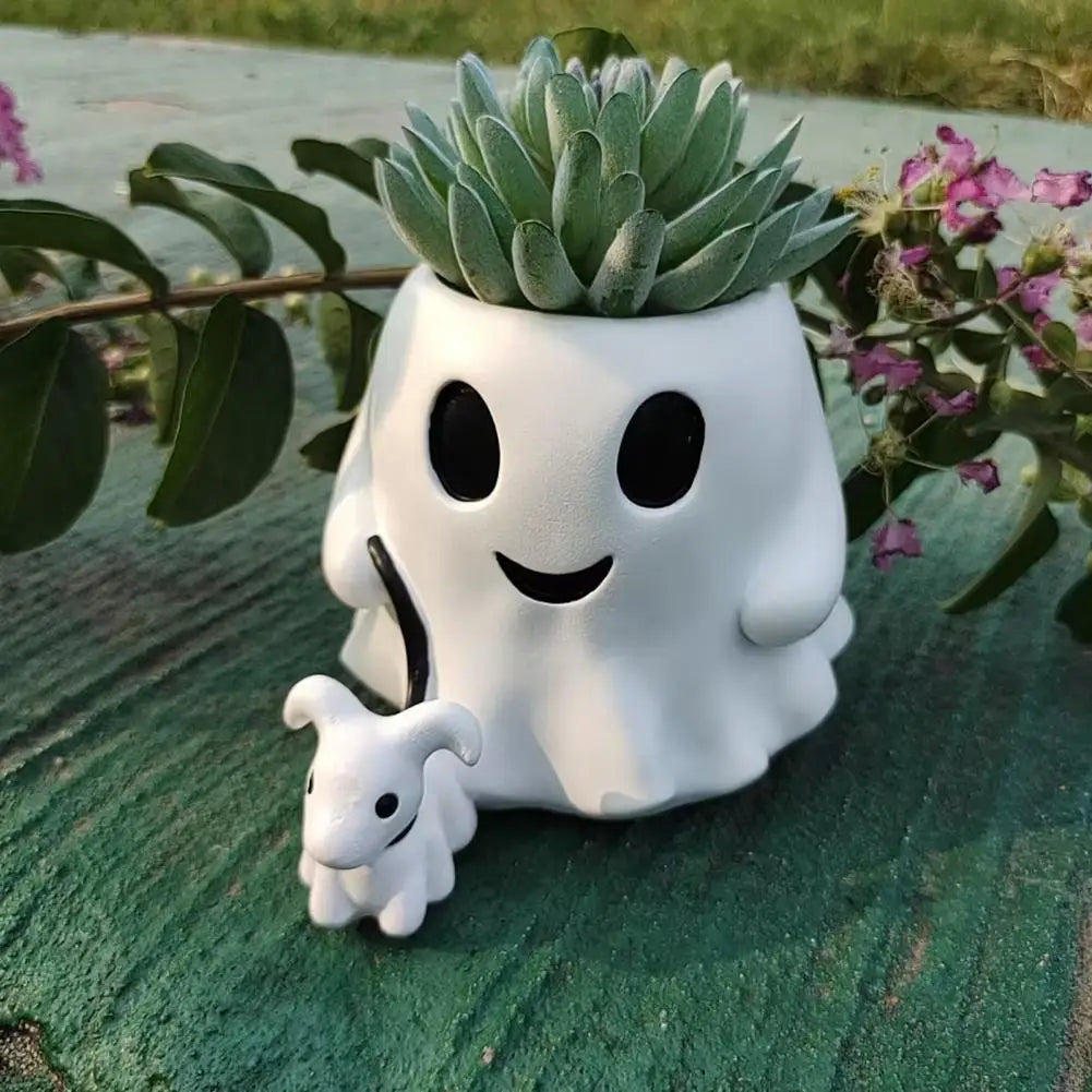 His/Hers Ghost Flower/Treat Pots